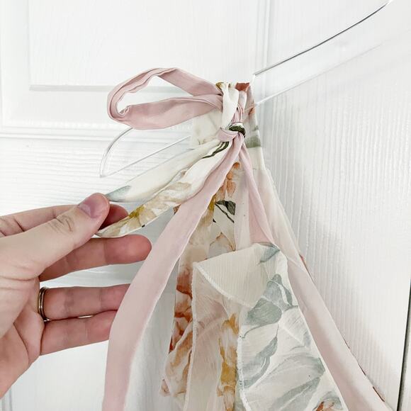 Christian Lacroix Floral Ruffle Midi Dress - Picture 3 of 11